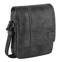 camel active Laos Herren Umhängetasche Messenger Bag Klein Schwarz von camel active