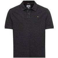 camel active Poloshirt Camel Active Herren Kurzarm Poloshirt aus Baumwolle in schwarz (1-tlg) von camel active