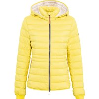 camel active Steppjacke, Stehkragen, Kapuze, für Damen, gelb, 36 von camel active