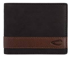 camel active Taipeh Herren Geldbörse RFID Klein Querformat Leder Schwarz von camel active