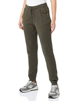 camel active Womenswear Damen 377295/8f61 Hose, Dark Khaki, L von camel active