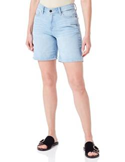 camel active Womenswear Damen Jeans Shorts 5-Pocket Denim Hose, Hellblau, 31IN von camel active