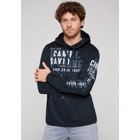 CAMP DAVID Kapuzensweatshirt mit Label Patch an der Kapuze von camp david