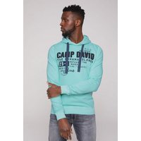 CAMP DAVID Kapuzensweatshirt mit gefütterter Kapuze von camp david