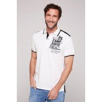 CAMP DAVID Poloshirt mit Label-Applikationen von camp david