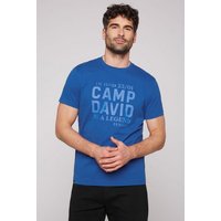 CAMP DAVID Rundhalsshirt aus Baumwolle von camp david