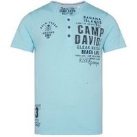 CAMP DAVID T-Shirt Henley-Shirt von camp david