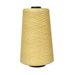 Garn – 1 Rolle 500 g Kammgarn Naturseide Strickgarn Sommer Häkellinie für DIY Nähen Handgewebt für Tank Top Cape Stickgarn, 5.91x3.94in, Natürliche Seide von caoxhenr