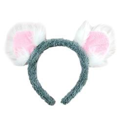 Koala Stirnband Tier Ohr Kopfschmuck Dekorative Ornament Handwerk für Kinder Mädchen Jungen Festival Urlaub Party Dekoration von caoxhenr