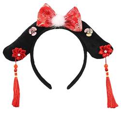 Stirnbänder für Frauen, antikes chinesisches Stirnband, Pumps Haarreifen im chinesischen Stil, Hanfu-Stirnband, chinesisches Mädchen, Qing, edles Haar-Zubehör von caoxhenr