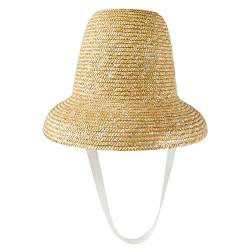 caoxhenr Sonnenstrohhut Hohe Krone Leicht Lange Riemen Hüte Breite Krempe Sonnenhut Sommer Accessoire Strandhut für Frauen, W, Einheitsgröße von caoxhenr