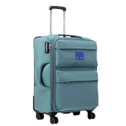 caoxinlei Koffer Ultraleichter Oxford-Stoffkoffer, Universal-Rollentrolley, Boarding-Koffer, Canvas-Passwortkoffer Suitcase (Color : A, Size : 28IN) von caoxinlei