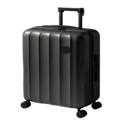caoxinlei Koffer Winter-20-Zoll-Boarding-Koffer for Damen, 24-Zoll-Koffer, Trolley-Koffer, Herren-Passwortbox Suitcase (Color : Gray, Size : 28in) von caoxinlei