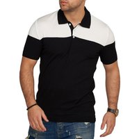 CARISMA Poloshirt CRPARATI Strick Kurzarm Polo T-Shirt Color-Block von carisma