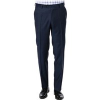 Carl Gross Herren Hose blau Schurwolle gemustert von carl gross