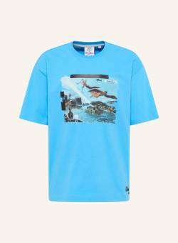 Carlo Colucci Oversize T-Shirt "Vermächtnis Des Ikarus" Delleg blau von carlo colucci