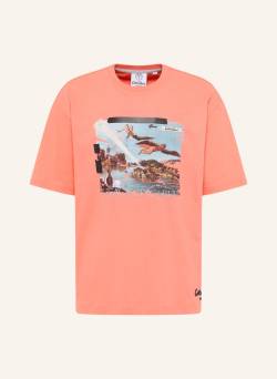 Carlo Colucci Oversize T-Shirt "Vermächtnis Des Ikarus" Delleg orange von carlo colucci
