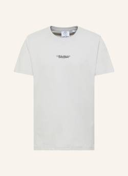 Carlo Colucci T-Shirt Basic Line De Salvador grau von carlo colucci