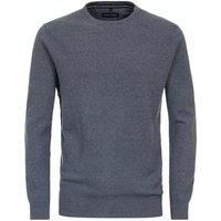 CASAMODA Sweatshirt Pullover,O-Neck, 132 blau von casamoda