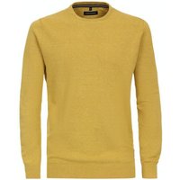 CASAMODA Sweatshirt Pullover,O-Neck, 554 gelb von casamoda