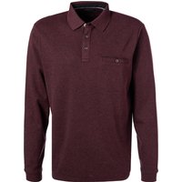 CasaModa Herren Polo-Shirt rot meliert von casamoda