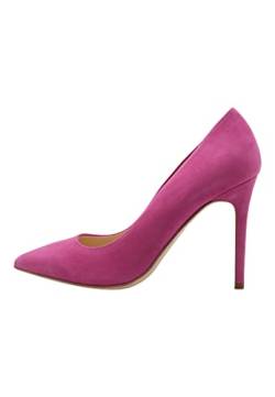 caspio Damen Elegante Leder High Heels, Fuchsia, 41 EU von caspio