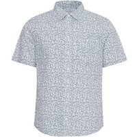 Casual Friday Kurzarmhemd CFAnton SS AOP leaves shirt gemustertes Kurzarmhemd von casual friday