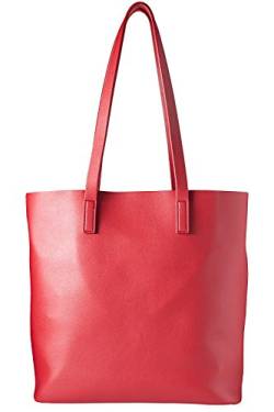 cecilia&bens Shopper | Damen Handtasche | Schultertasche, Red, standard von cecilia&bens