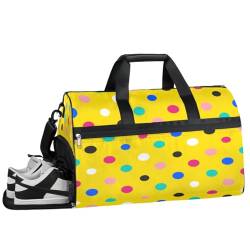 Personalisierte Sporttasche für Jungen und Herren, individuelle Sporttasche für Reisen, Duffle Bag mit Schuhfach, maßgeschneiderte Mädchen-Tanztasche, Wochenend-Übernachtungstasche für Frauen und von cfpolar