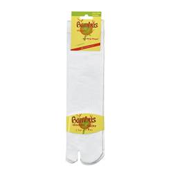 3 Paar Sandalen-Socken auch als,Tabi-Socks oder,Samurei-Socks'' bekannt für Damen und Herren, CH-153 (One Size, Weiß) von ch-home-design