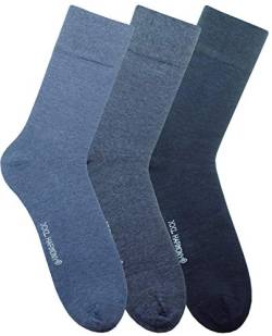 ch-home-design Herren Socken Übergröße XL- XXL Strumpf ''3 Paar'' Jeans (47/50)-(50/52) RS-1042 (XL (47/50)) von ch-home-design