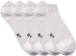 herren sneaker socken Übergröße Weiß super elasthan sneaker xxl 47-50 50-52 xxxl 52-54 '4 Paar' CH-1051 (50/52) von ch-home-design