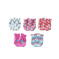 Baby Unisex Cotton Gloves For Boys Girls Scratch Mittens for Newborn 0-12 Months Personalisierte Geschenke Neugeborenen Set Anti-scratch Baby Mittens von chamie