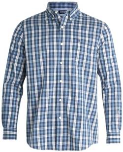 Chaps Herren Button Down Hemd - Langarm Kragenhemd für Herren: knitterfrei, nachhaltig (S-2XL), Sailor Blue, L von chaps