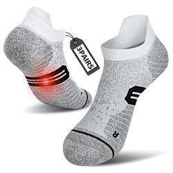 Kompressionssocken Damen Herren Plantarfasziitis Socken 34-51 für Schmerzlinderung Rutschfeste Anti Schweiß Socken Kompressionsstrümpfe 3 Paare von cheap4uk