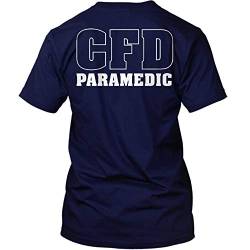 Chicago Fire Dept. - Paramedic T-Shirt (XL, Navy) von chicagofire