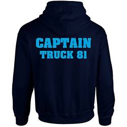 Chicago Fire Dept. - Captain Truck 81 Sweatjacke (M) von chicagofireshop