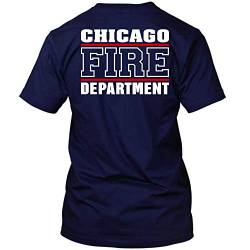 Chicago Fire Dept. - T-Shirt (Red Line) (M) von chicagofireshop