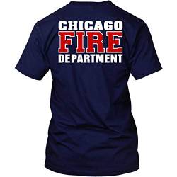 Chicago Fire Dept. - T-Shirt (Rot/Weiß Edition) (3XL) von chicagofireshop