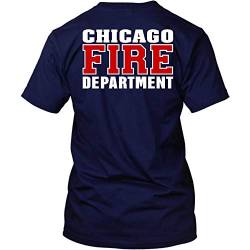 Chicago Fire Dept. - T-Shirt (Rot/Weiß Edition) (5XL) von chicagofireshop