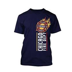 Chicago Fire Dept. - T-Shirt in Navy (XXL) von chicagofireshop