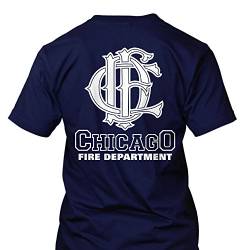 Chicago Fire Dept. - T-Shirt mit CFD Logo (M) von chicagofireshop