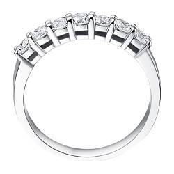 chiphop Ring-Verlobungs-Prinzessin Personalisierte Zirkon-Frauenringe De Der Ringe (Silver, 5) von chiphop