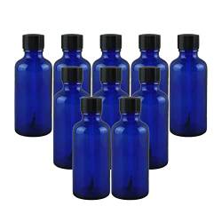 chiwanji Nagellackflaschen, auslaufsichere Aufbewahrungstöpfe für flüssige Farben, mit Pinselkappen, DIY-Bastelbehälter, Blau 10ml von chiwanji