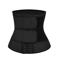 Waist Trainer Damen Bauchweggürtel Schwitzgürtel Bauchgürtel Zur Fettverbrennung Corset Taillenformer Abnehmen Bauch Weg Body Shaper Korsett Bauch Verstellbar Corsage von chlius