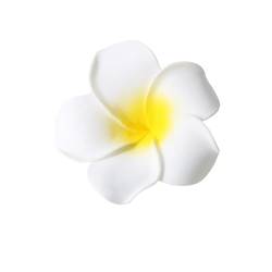 Haarnadeln mit künstlichen Plumeria-Blumen, Entenschnabel-Haarspange, elegante Seitennadel, leger, formelles Haarstyling, Ornamente, Urlaubsblumen-Haarspange von churuso