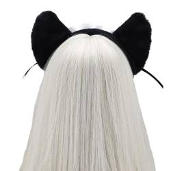 Mädchen gerüschte Spitze Ohr Kopfbedeckung Dienstmädchen Spitze mit Band Stirnband Dienstmädchen Haarschmuck Foto Requisiten Spitzenhaar von churuso