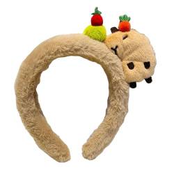 Weicher Bären-Haarreif, praktisches Haarband für Damen und Mädchen, koreanische Kopfbedeckung, Cartoon-Haarbänder, Haar-Accessoire, niedlicher Bären-Stirnbänder von churuso