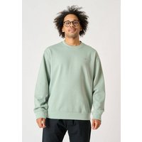 Cleptomanicx Sweatshirt Ligull Boxy mit kleiner Möwenstickerei von cleptomanicx