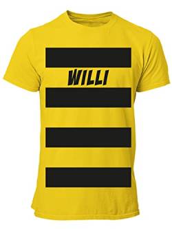 clothinx Biene Willi T-Shirt Herren Gelb Größe M von clothinx